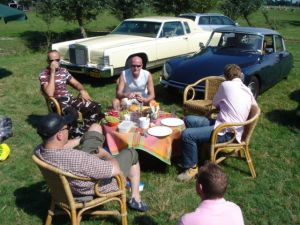 1-224 Extravagante picknick in juli 2005